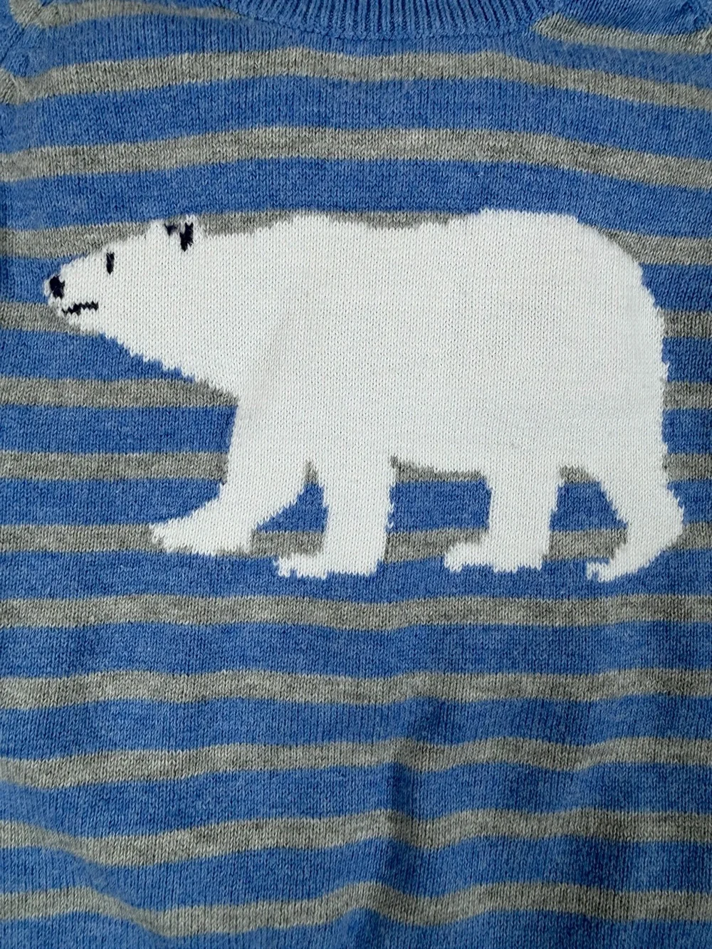 HATLEY BABY Intarsia Polar Bear Sweater and Pants Set - 9-12M